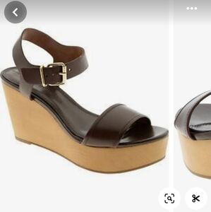 Lanah wedge sandals by Banana Republic